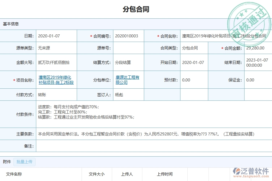 泛普軟件-市政工程管理系統(tǒng)中進(jìn)度款申報(bào)的競爭優(yōu)勢