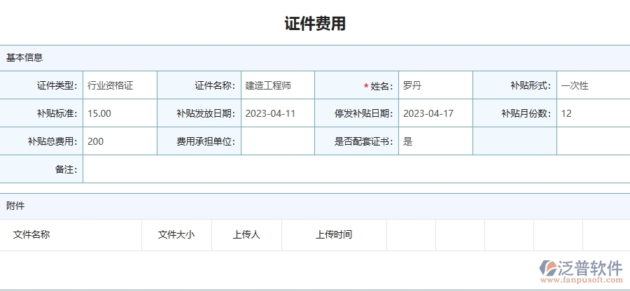 三、泛普軟件-幕墻工程企業(yè)管理系統(tǒng)中證件費(fèi)用列表的優(yōu)點(diǎn)與缺點(diǎn)