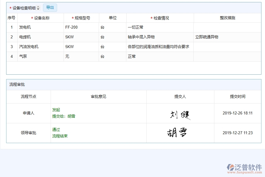 四、使用泛普軟件-幕墻工程系統(tǒng)設備檢查管理的核心優(yōu)勢