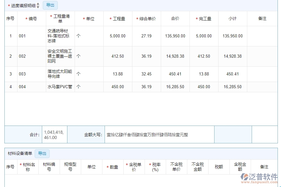 四、泛普軟件-公路工程管理系統(tǒng)中進(jìn)度填報(bào)管理的應(yīng)用場(chǎng)景