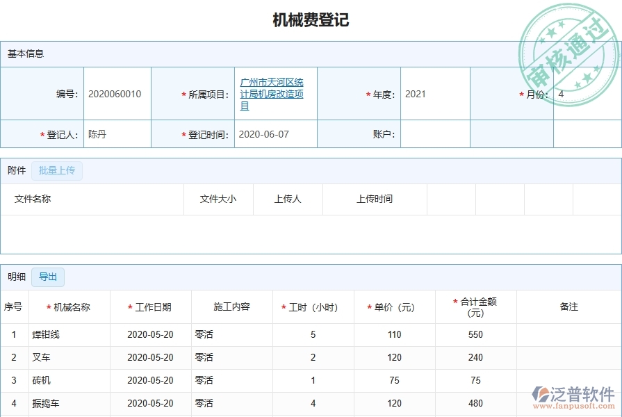 三、泛普軟件的機(jī)械費(fèi)列表管理系統(tǒng)對于弱電工程企業(yè)的價(jià)值
