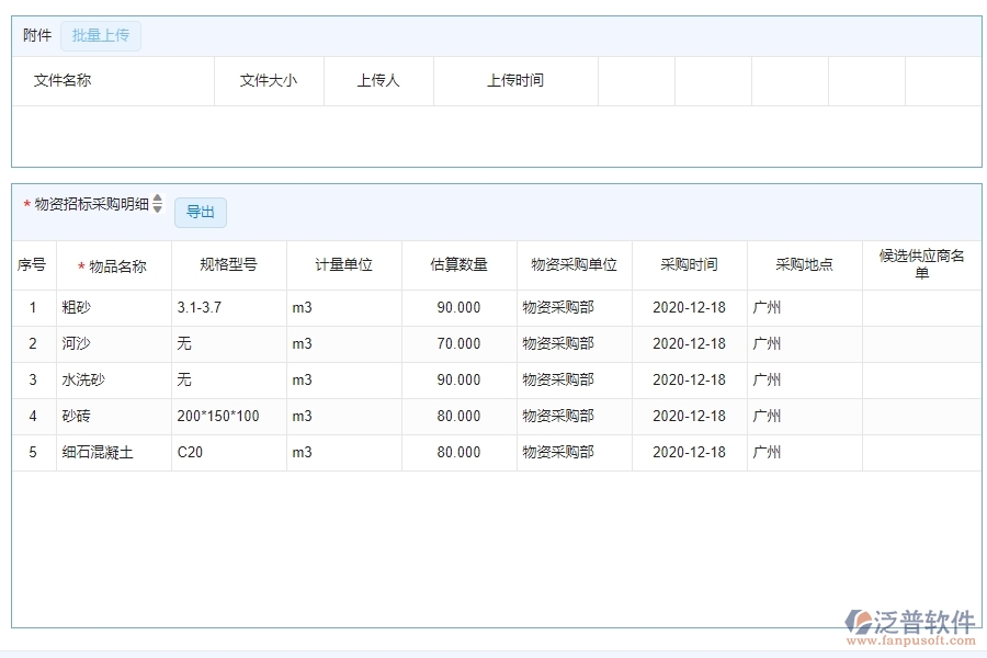 四、使用泛普軟件-公路工程大型物資招標采購計劃明細查詢管理系統(tǒng)的優(yōu)勢