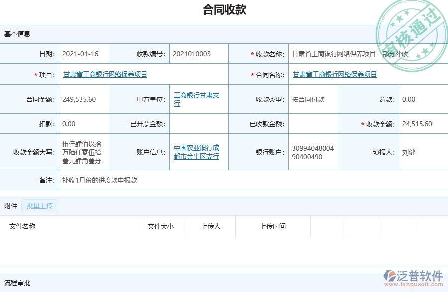 二、泛普軟件-弱電工程項(xiàng)目管理系統(tǒng)在收款管理中的作用