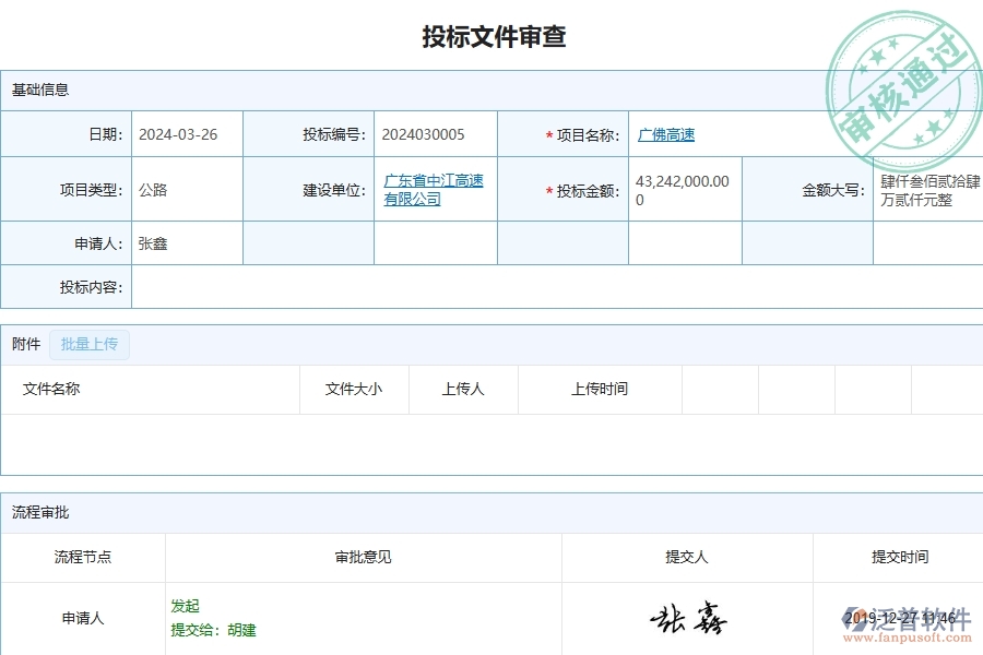 三、泛普軟件-公路工程管理系統(tǒng)中投標(biāo)文件審查列表的幾個(gè)優(yōu)勢(shì)是什么