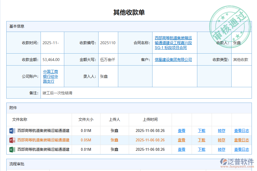三、泛普軟件-安防工程其他收款單管理系統(tǒng)的框架設(shè)計思路