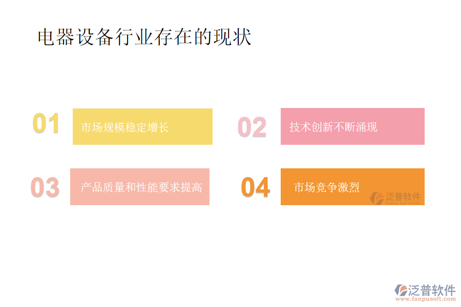 電器設備行業(yè)存在的現(xiàn)狀