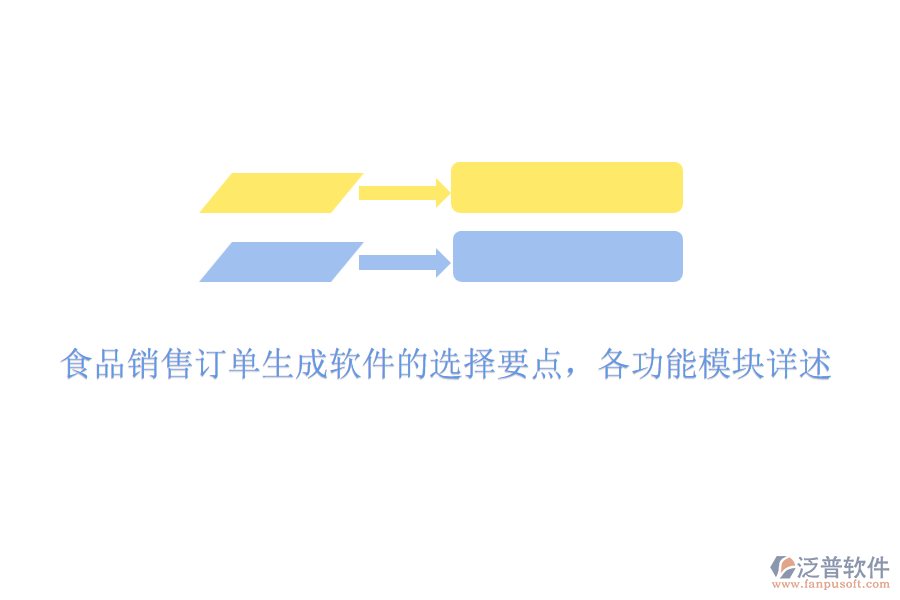 食品銷售訂單生成軟件的選擇要點(diǎn)，各功能模塊詳述