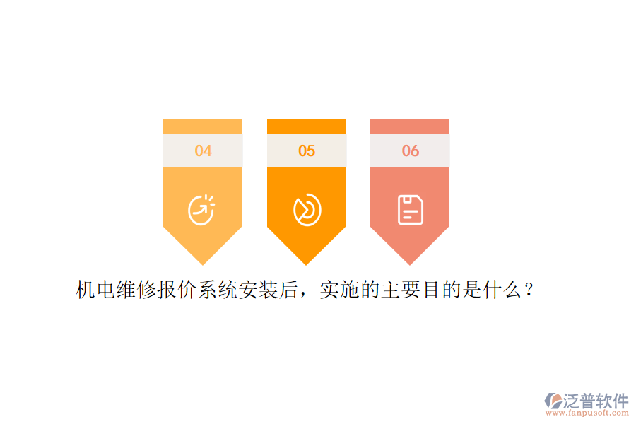 機電維修報價系統(tǒng)安裝后，實施的主要目的是什么？