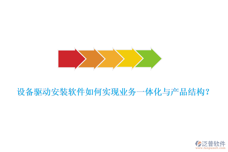 設(shè)備驅(qū)動安裝軟件如何實現(xiàn)業(yè)務(wù)一體化與產(chǎn)品結(jié)構(gòu)？