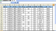 怎樣制作工資表表頭？